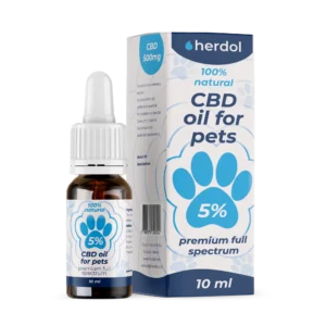 CBD Oil Dogs and cats - 5% - 10ml