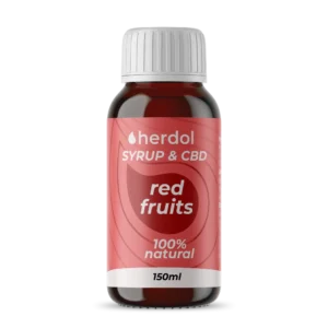 CBD Syrup Red Fruits – 500mg - 150ml