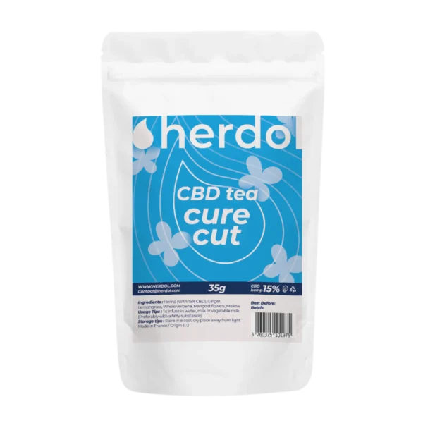 buy CBD Tea Cure Cut online - herbal teal cbd infusion