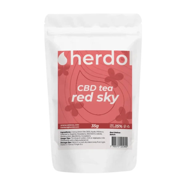 buy CBD red Sky online - herbal teal cbd infusion hemp red fruits