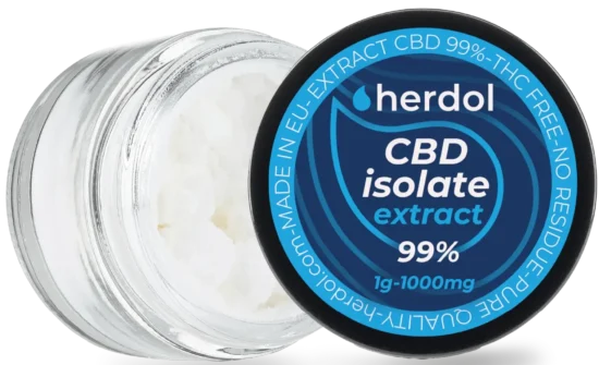 Pure CBD isolate extract, ideal for targeted health support and versatility.