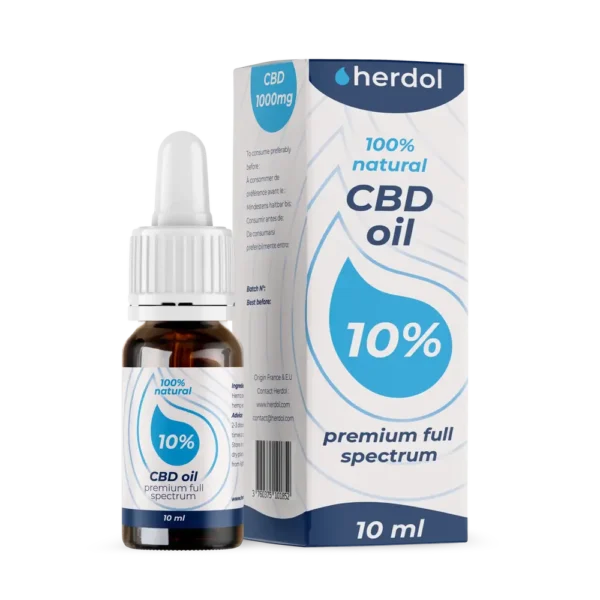 CBD Oil full spectrum 10% by Herdol