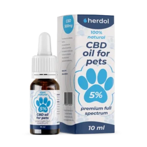 CBD Oil Dogs and cats - 5% - 10ml