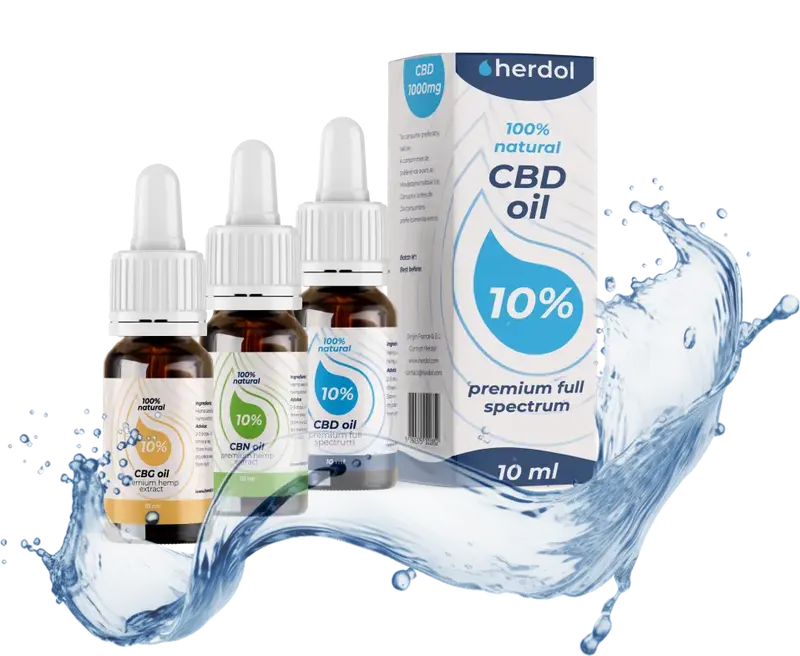 High-quality CBD shop with premium oil from Herdol