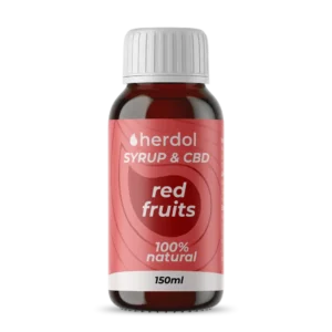 Jarabe CBD Frutos Rojos - 500mg - 150ml